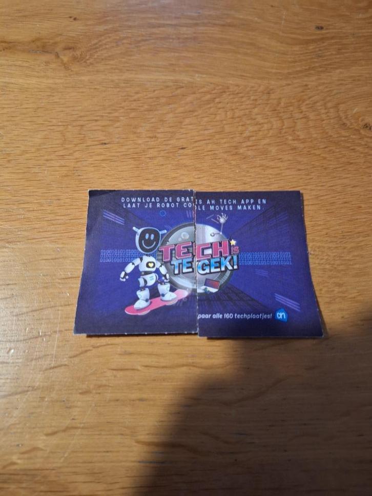 ah tech is te gek plaatjes / stickers, Verzamelen, Supermarktacties, Albert Heijn, Ophalen of Verzenden