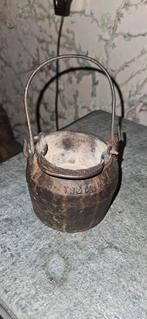 Antieke Lijmpot - Gietijzer, Antiek en Kunst, Ophalen of Verzenden