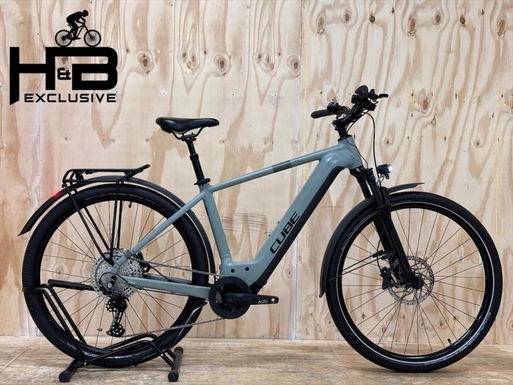 Cube Nuride Hybrid SLX 750 Allroad E-Bike Shimano Deore, Fietsen en Brommers, Elektrische fietsen, Zo goed als nieuw, Cube, 47 tot 51 cm