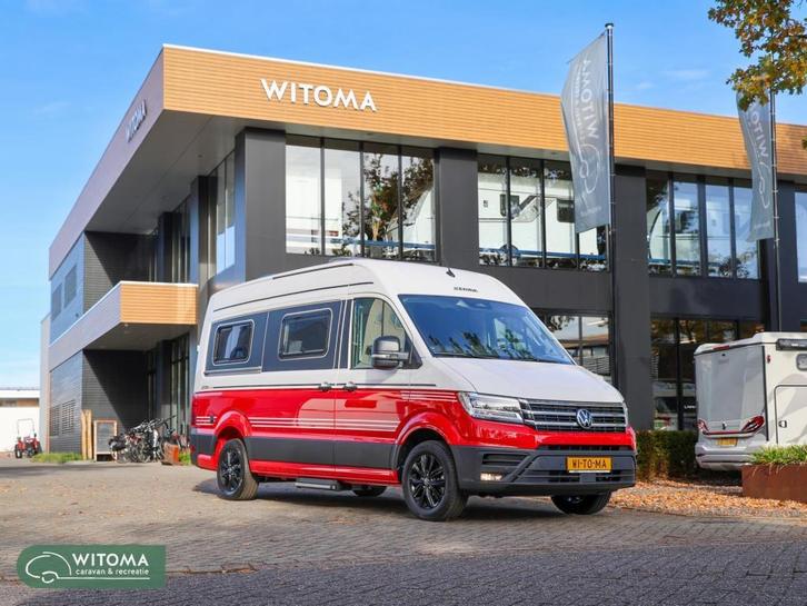 Eriba Car 602 NIEUW - VW Crafter buscamper met grote zithoek, Caravans en Kamperen, Campers, Bedrijf, tot en met 2, Buscamper of Camperbus