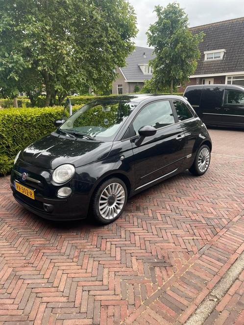 Fiat 500 1.4 16V 2010 Zwart, Auto's, Fiat, Particulier, Benzine, E, Hatchback, Handgeschakeld, Geïmporteerd, Zwart, Voorwielaandrijving