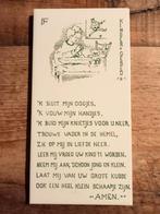 Kindergebed, Huis en Inrichting, Woonaccessoires | Tekstborden en Spreuken, Ophalen of Verzenden, Zo goed als nieuw