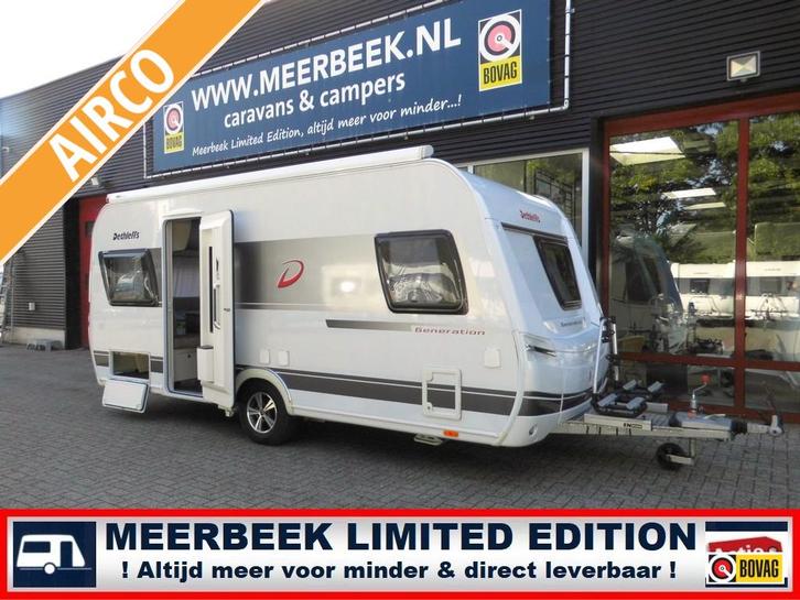Dethleffs Generation 465 FR +MOVER +THULE +ELEKTR POTEN ETC., Caravans en Kamperen, Caravans, tot en met 4, 1250 - 1500 kg, Rondzit