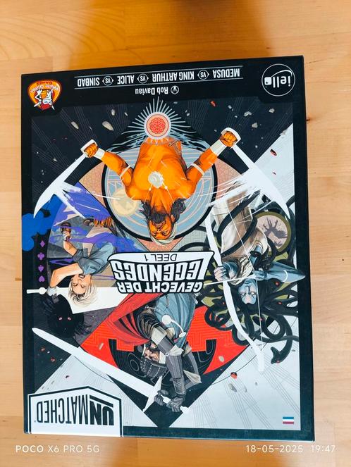 Unmatched Vol. 1 + Coble & Fog, Hobby en Vrije tijd, Gezelschapsspellen | Bordspellen, Gebruikt, Een of twee spelers, Drie of vier spelers