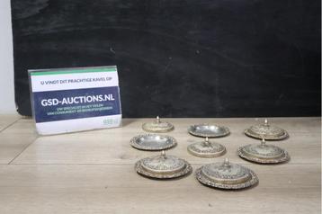 Vintage Onderzetters 6 stuks met deksels beschikbaar voor biedingen