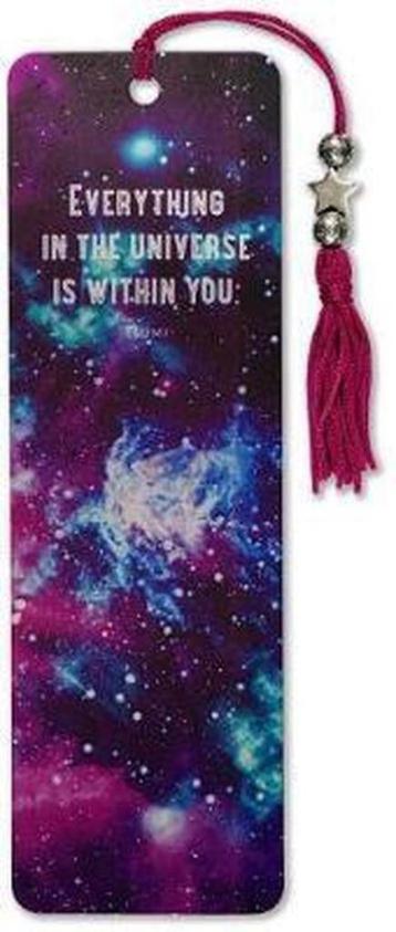 Galaxy Beaded Bookmark - Boekenlegger - GRATIS VERZENDING beschikbaar voor biedingen