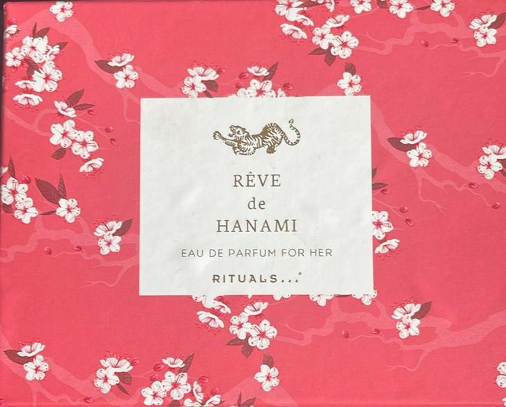 Nieuw! Rituals Eau de parfum Reve de Hanami reisverpakking, Sieraden, Tassen en Uiterlijk, Uiterlijk | Parfum, Nieuw, Ophalen of Verzenden