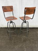 8 stuks luxe industriële horeca barkrukken krukken vintage, Huis en Inrichting, Barkrukken, Ophalen, 5 krukken of meer, 60 tot 90 cm