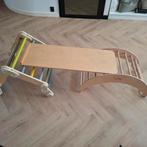 Houten klimrek + glijbaan/loopplank + klimboog/ligboog, Kinderen en Baby's, Speelgoed | Houten speelgoed, Ophalen, Zo goed als nieuw