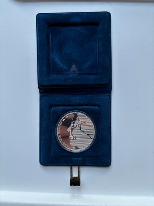 Zilveren hersenkingsmunt Willem van Oranje 1584-1984, Postzegels en Munten, Munten | Nederland, 50 gulden, Koningin Beatrix, Zilver