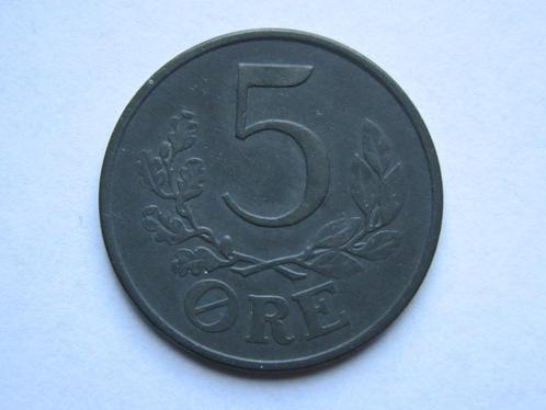 Denemarken 5 ore 1943 zink KM834a prachtig plus, Postzegels en Munten, Munten | Europa | Niet-Euromunten, Losse munt, Overige landen