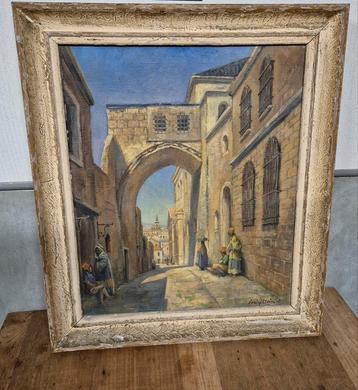 Olieverfschilderij Roelof Klein 1942 beschikbaar voor biedingen