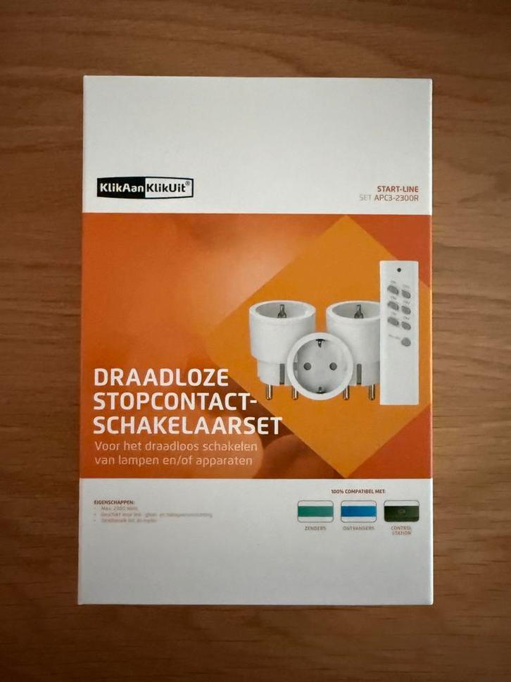 KlikAanKlikUit Set - Zo goed als nieuw!, Doe-het-zelf en Verbouw, Alarmsystemen, Zo goed als nieuw, Compleet systeem, Overige soorten