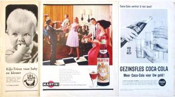 Advertenties reclames uit het jaar 1963 beschikbaar voor biedingen