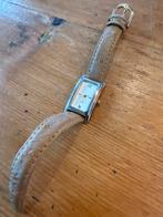 Vintage LDADPR Polshorloge - Leer Bandje, Staal, Polshorloge, Ophalen, Overige merken