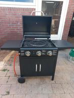 Gasbarbecue met 3 branders weinig gebruikt optioneel gasfles, Tuin en Terras, Gasbarbecues, Ophalen of Verzenden, Zo goed als nieuw