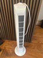 Witte Staande Ventilator - Draaibaar, Witgoed en Apparatuur, Ventilatoren, Ophalen, Gebruikt, Torenventilator