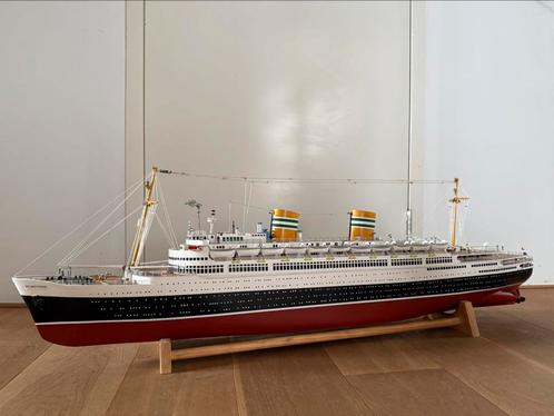 NW AMSTERDAM - RC (KLAAR), Hobby en Vrije tijd, Modelbouw | Boten en Schepen, Zo goed als nieuw, Overige merken, Ophalen
