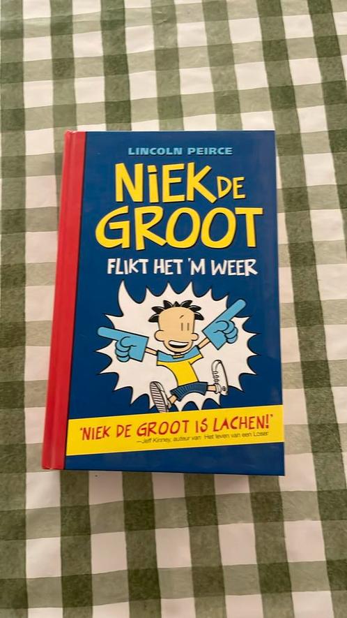 Lincoln Peirce - Niek de Groot flikt het 'm weer, Boeken, Kinderboeken | Jeugd | 10 tot 12 jaar, Zo goed als nieuw, Ophalen of Verzenden