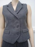 Grijs dames gilet van object, zijde achterkant S/M, Kleding | Dames, Jasjes, Kostuums en Pakken, Zo goed als nieuw, Maat 36 (S)