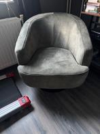 Groene Draaistoel - Zo Goed Als Nieuw!, Huis en Inrichting, Fauteuils, Ophalen, Minder dan 75 cm, Zo goed als nieuw, Stof