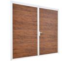 Garagedeur Aluminium Garagepoort op Maat met Portpaanel, Doe-het-zelf en Verbouw, Deuren en Horren, Verzenden, 120 cm of meer