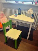 Kindertafel met Stoel, Kinderen en Baby's, Kinderkamer | Tafels en Stoelen, Ophalen, Zo goed als nieuw, Tafel(s) en Stoel(en)