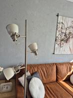 Lampenserie van 5 spotjes wit, rvs, Ophalen, Gebruikt, Metaal of Aluminium