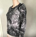 Semitransparant shirt grijs, Maat 38/40 (M), Ophalen of Verzenden, Zo goed als nieuw, Lange mouw