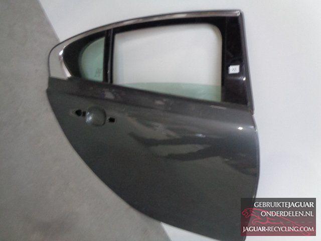 Deur rechts achter Jaguar XE grijs, Auto-onderdelen, Carrosserie en Plaatwerk, Deur, Jaguar, Achter, Rechts, Gebruikt, Herkomst onderdeel bekend