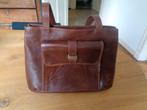 BURKELY'S leren schoudertas, Overige merken, Bruin, Ophalen of Verzenden, Zo goed als nieuw