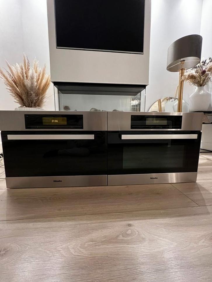 Luxe miele set combi oven magnetron en combi stoomoven, Witgoed en Apparatuur, Ovens, Zo goed als nieuw, Inbouw, Oven met grill