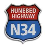 Hunebed Highway N34 Drenthe souvenirs., Ophalen of Verzenden, Nieuw, Reclamebord