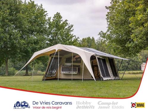 Campooz Fat Freddy Incl. Voortent en Luifel!, Caravans en Kamperen, Vouwwagens, Campooz, tot en met 4