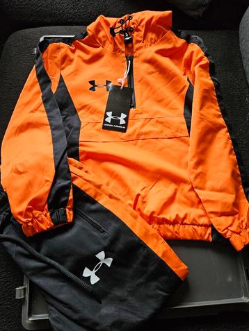 Under Armour Oranje Set - Maat 110/116 beschikbaar voor biedingen