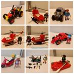Playmobil diverse voertuigen, helikopter, boot, buggy, scoot, Ophalen of Verzenden, Gebruikt