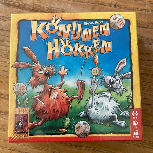 999 Games - Konijnen hokken (2-7 splrs, 8+jr) nieuw in folie, Hobby en Vrije tijd, Gezelschapsspellen | Overige, Nieuw, Een of twee spelers
