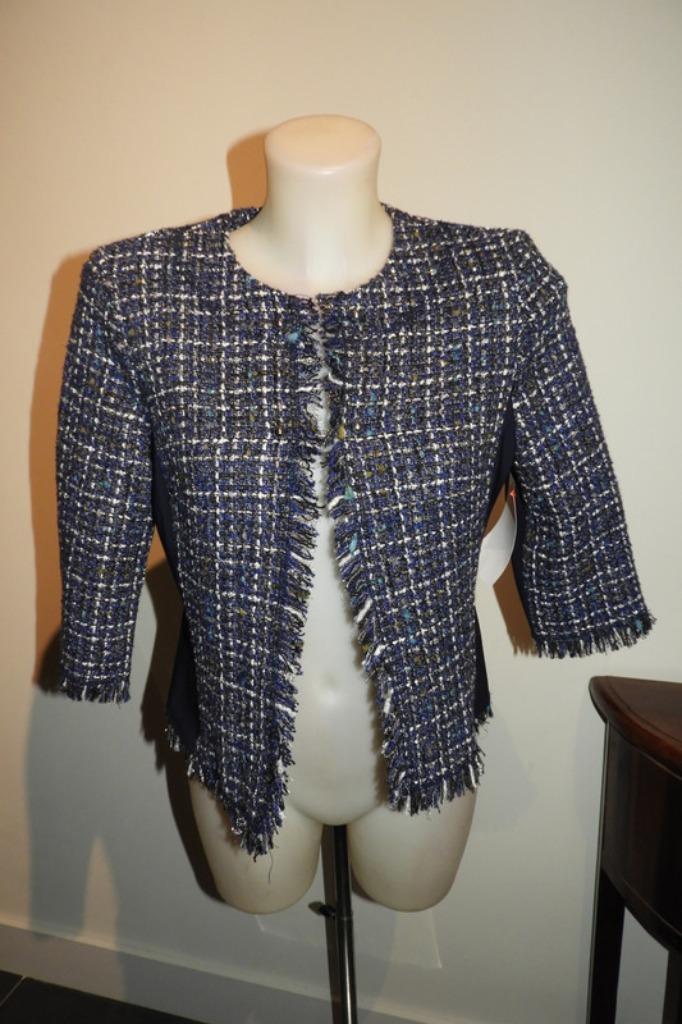 Joseph Ribkoff jasje vestje multi color zilver draad Nieuw S, Kleding | Dames, Jasjes, Kostuums en Pakken, Nieuw, Jasje, Maat 36 (S)