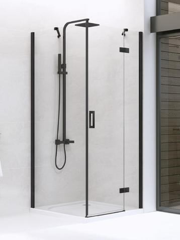 DOUCHECABINE 80x90 cm ZWART MAT  beschikbaar voor biedingen