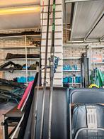 Strandhengel plus molen, Watersport en Boten, Hengelsport | Zeevissen, Ophalen, Zo goed als nieuw, Complete set