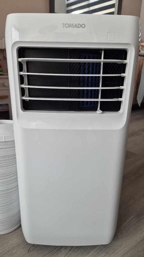 Tomado TMA9001W mobiele airco., Witgoed en Apparatuur, Airco's, Gebruikt, Mobiele airco, 60 tot 100 m³, 3 snelheden of meer, Ventileren