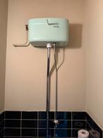 Vintage mintgroen royal kiwa stortbak, toilet, wasbak, Doe-het-zelf en Verbouw, Sanitair, Ophalen, Gebruikt, Toilet
