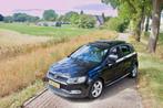 Volkswagen Polo 1.2 2014 NIEUWE APK, PANO, ZWARTE HEMEL, Auto's, Volkswagen, Zwart, Handgeschakeld, 1000 kg, 550 kg