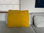 Hay mags kussen geel stof kvadrat 55x48 cm, Huis en Inrichting, Woonaccessoires | Kussens, Rechthoekig, Zo goed als nieuw, Ophalen