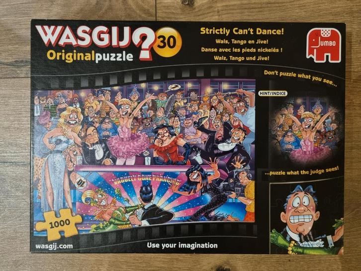 Wasgij Original 30: Strictly Can't Dance! Puzzel, Hobby en Vrije tijd, Denksport en Puzzels, Zo goed als nieuw, Legpuzzel, 500 t/m 1500 stukjes