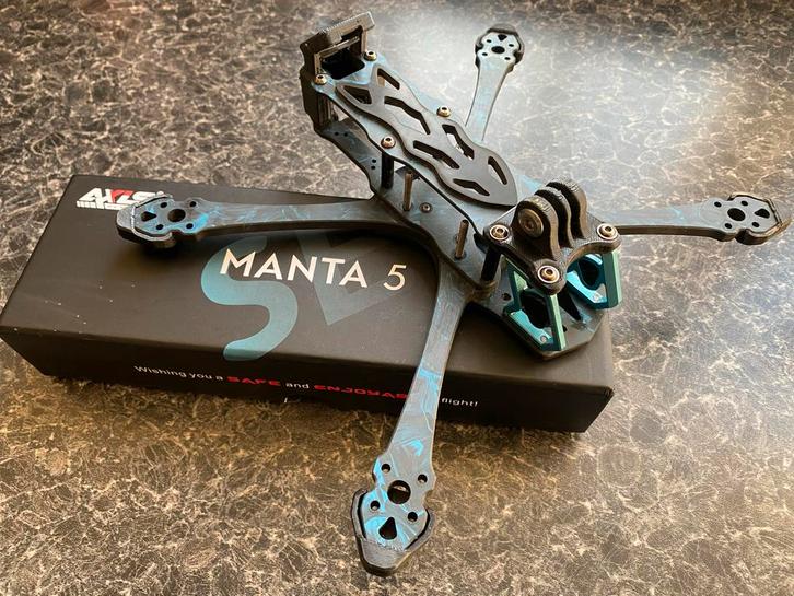 AxisFly Manta 5 frame, Audio, Tv en Foto, Drones, Zo goed als nieuw, Overige typen, Geen camera, Overige merken, Minder dan 250 gram