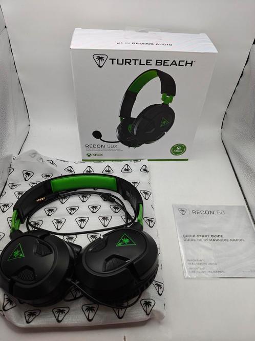 Turtle Beach Recon 50X Headset Xbox series S en X, Spelcomputers en Games, Spelcomputers | Xbox | Accessoires, Zo goed als nieuw