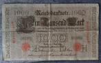 Bankbiljet  1000 mark 1910 [5704]  [PoBaNi], Postzegels en Munten, Bankbiljetten | Europa | Niet-Eurobiljetten, Ophalen of Verzenden