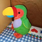 Oude Happy Horse papegaai knuffel 26 cm uit 1998, Ophalen of Verzenden