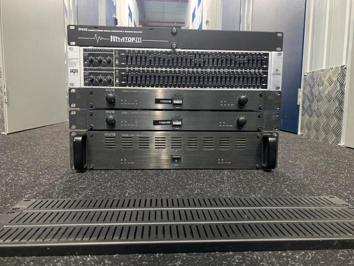 Behringer en Apart PA apparatuur (zie de tekst voor info), Audio, Tv en Foto, Professionele Audio-, Tv- en Video-apparatuur, Gebruikt